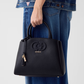 Isola logo håndveske Svart