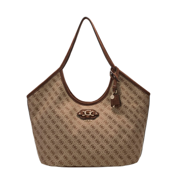 Skulderveske, Polyester Latte Brown
