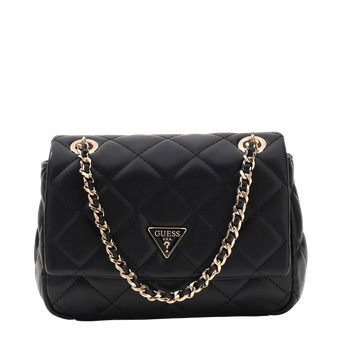 Juliet Mini crossbody veske med klaff Svart