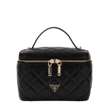 Juliet Cannister crossbody veske med hank Svart