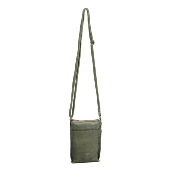 Mobillveske i skinn Moss