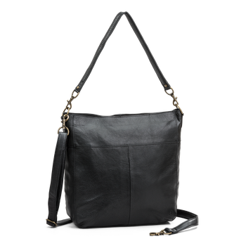 Hobo tote bag i skinn Hobo tote bag i skinn Svart