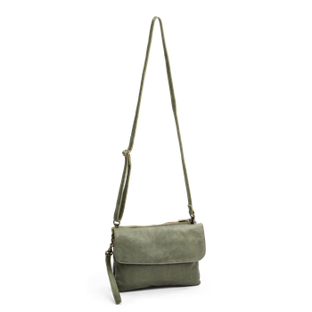 AMSTERDAM Clutch/skulderveske Moss