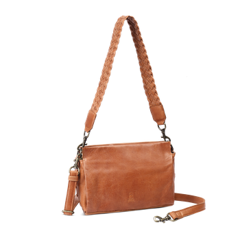 Amsterdam tote veske Brun