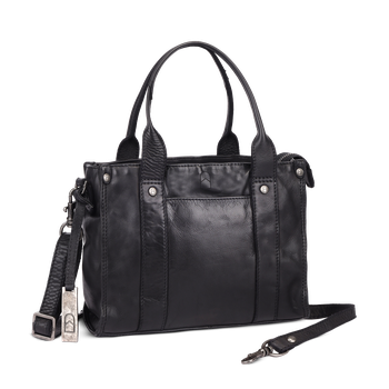 VINTAGE LOOK Small totebag Svart