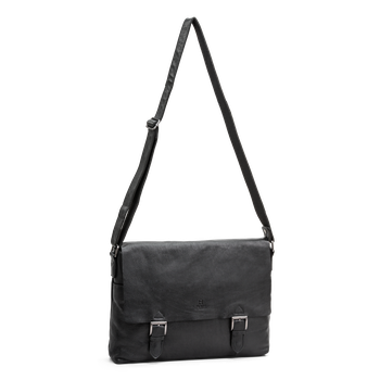 Veske Flapbag Large skinn Veske Flapbag Large skinn Svart