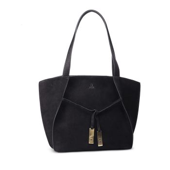 Chic Boho tote bag i skinn Chic Boho tote bag i skinn Svart