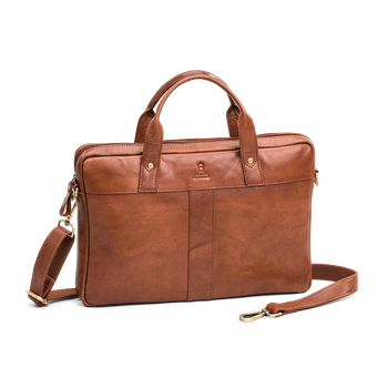 Laptop bag Cognac