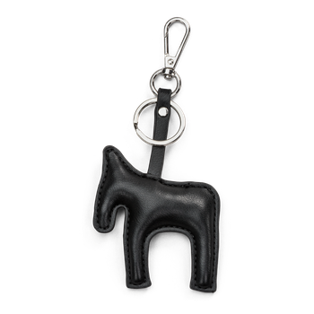 Bag charm/nøkkelring hestemotiv Bag charm/nøkkelring hestemotiv Svart