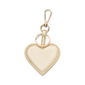 Bag charm/nøkkelring hjertemotiv Bag charm/nøkkelring hjertemotiv Gull