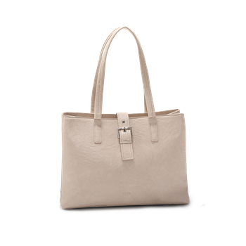 Håndveske i tote bag-modell Beige