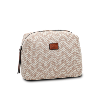 Toalettmappe Beige