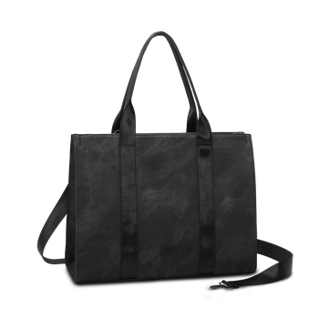 Håndveske i tote bag-modell Svart