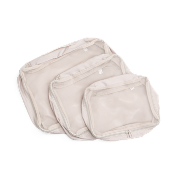Pakkekuber 3-pakning Beige