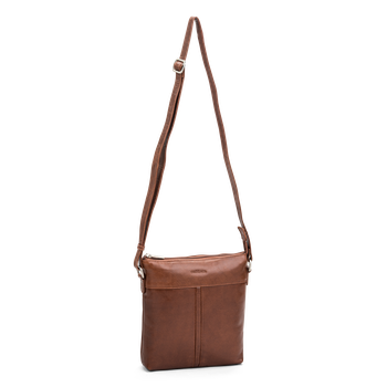 Crossbody-veske i skinn Bridge