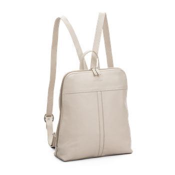 Ryggsekk i skinn Beige