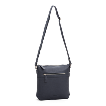 Crossbody-veske medium i skinn Marine