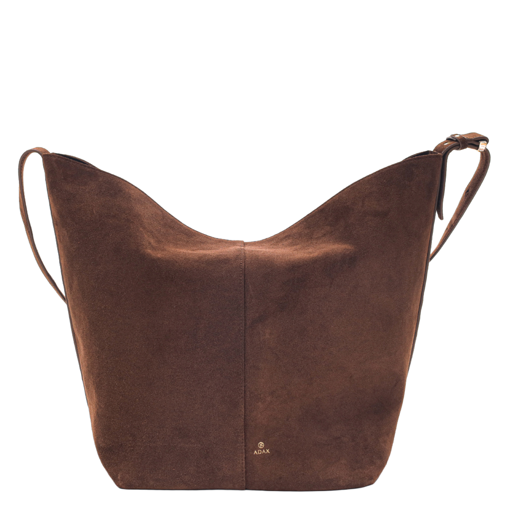 Dahlia Rozzano skulderveske i semsket skinn