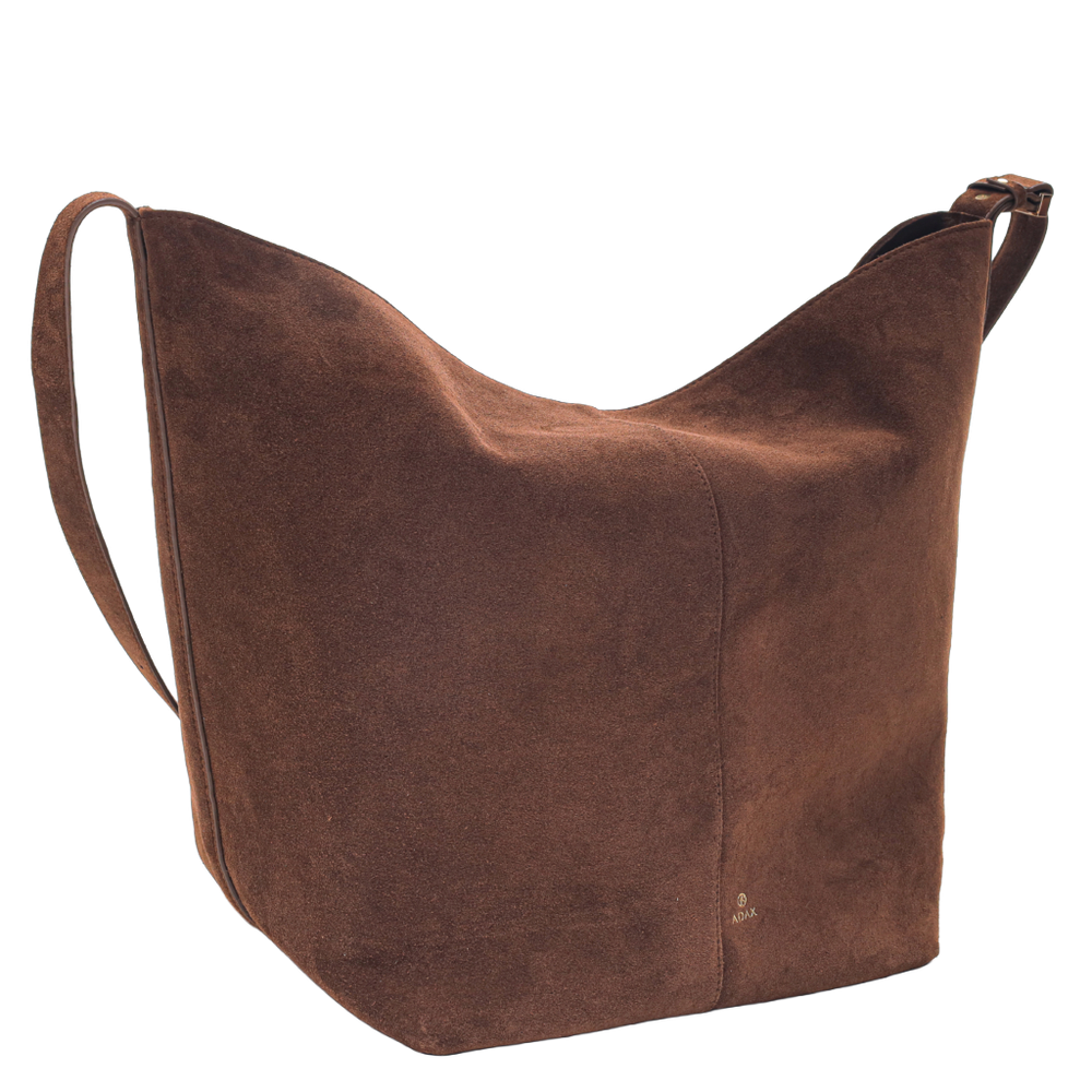 Dahlia Rozzano skulderveske i semsket skinn