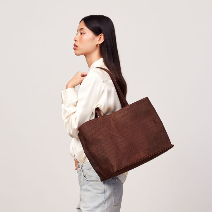 Capri Alvilda shopper-veske skinn