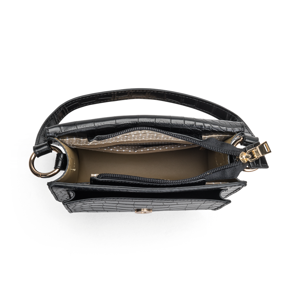Crossbody Håndveske Croco Crossbody Håndveske Croco