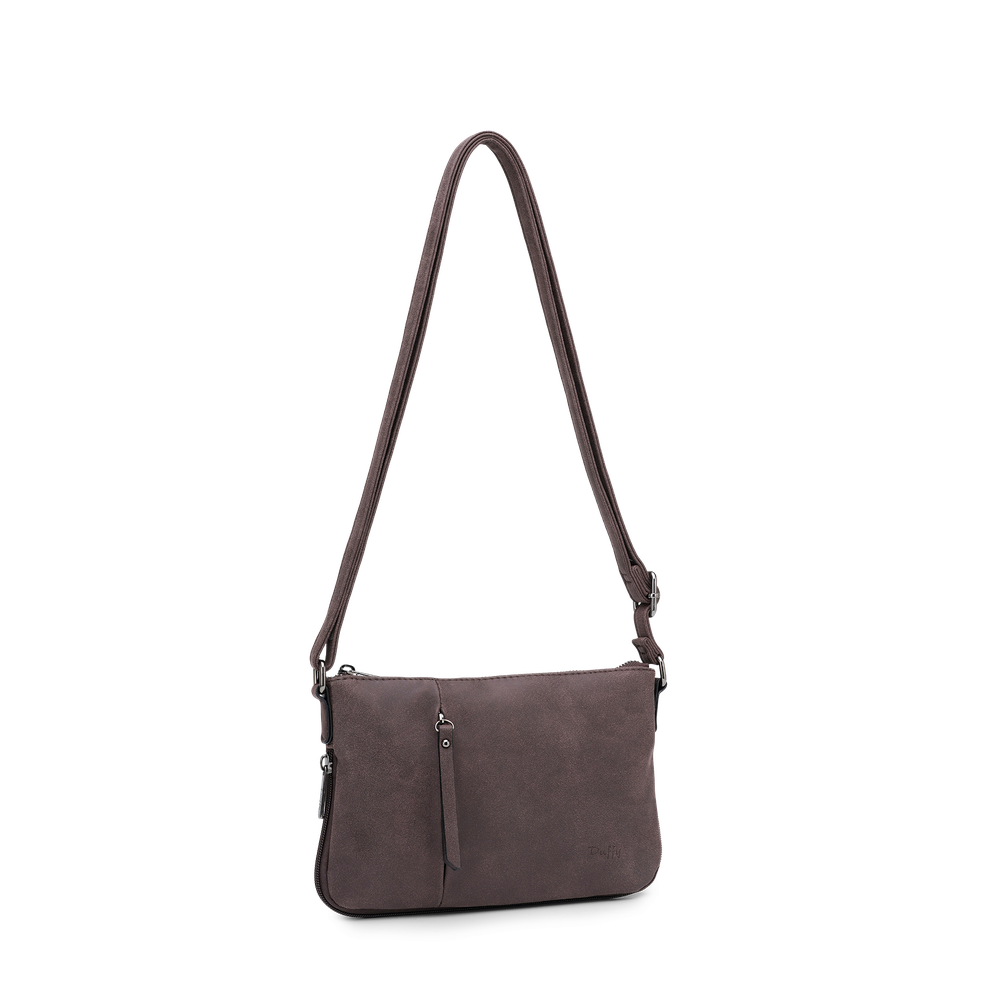 Skulderveske crossbody - Brun
