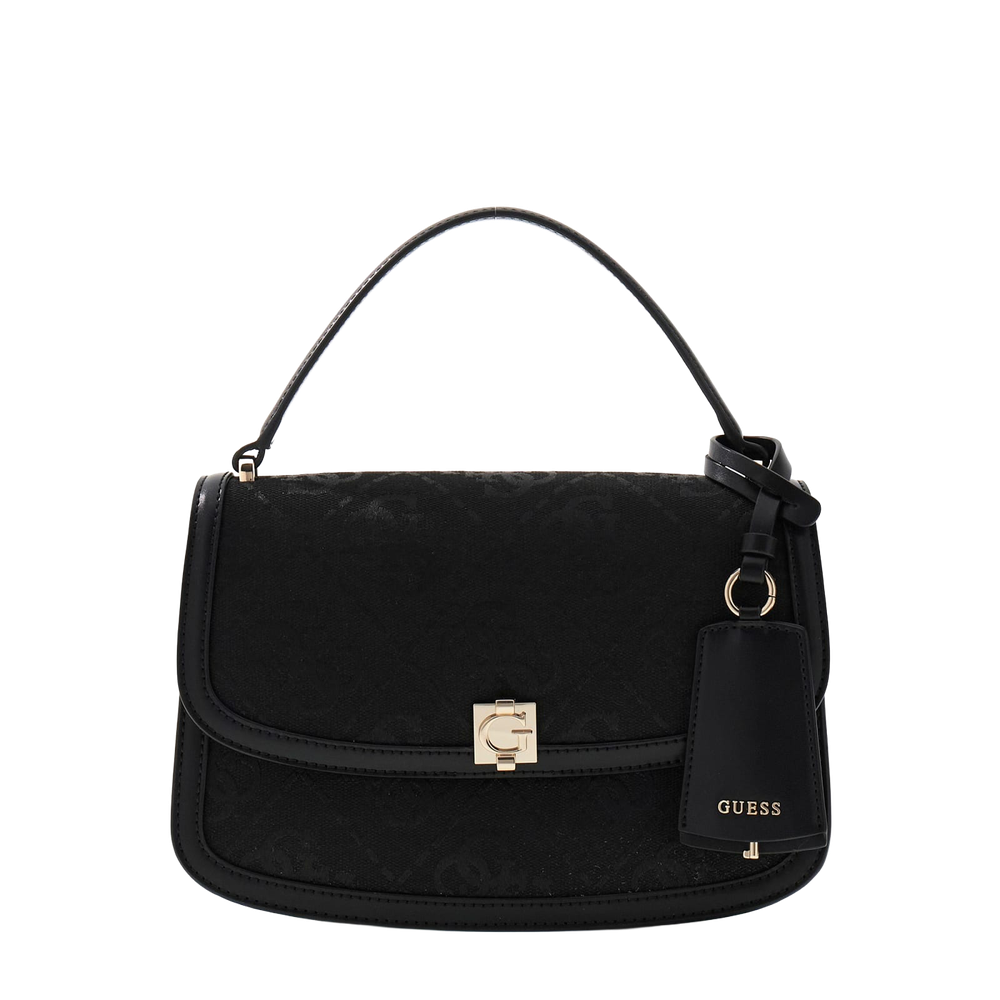 Audrey logo flap håndveske - Svart