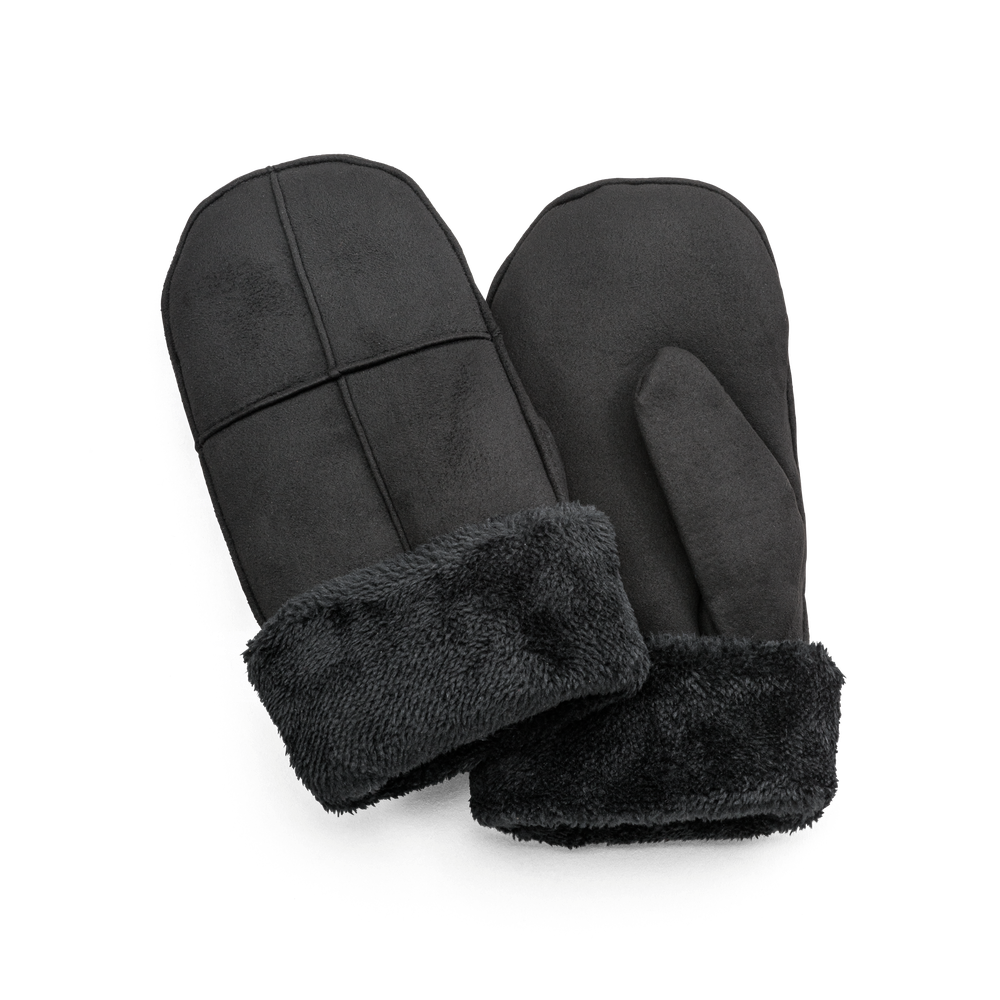 Votter i imitert semsket skinn