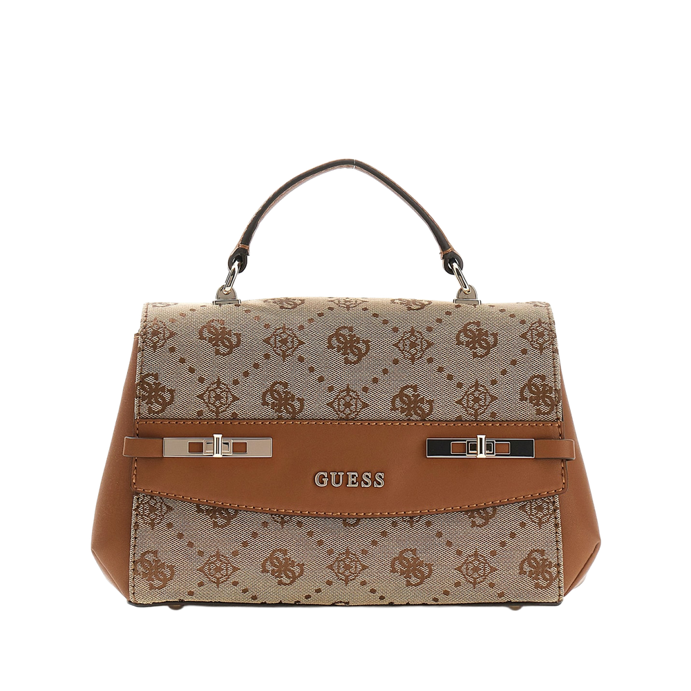 Melinda logo top handle håndveske