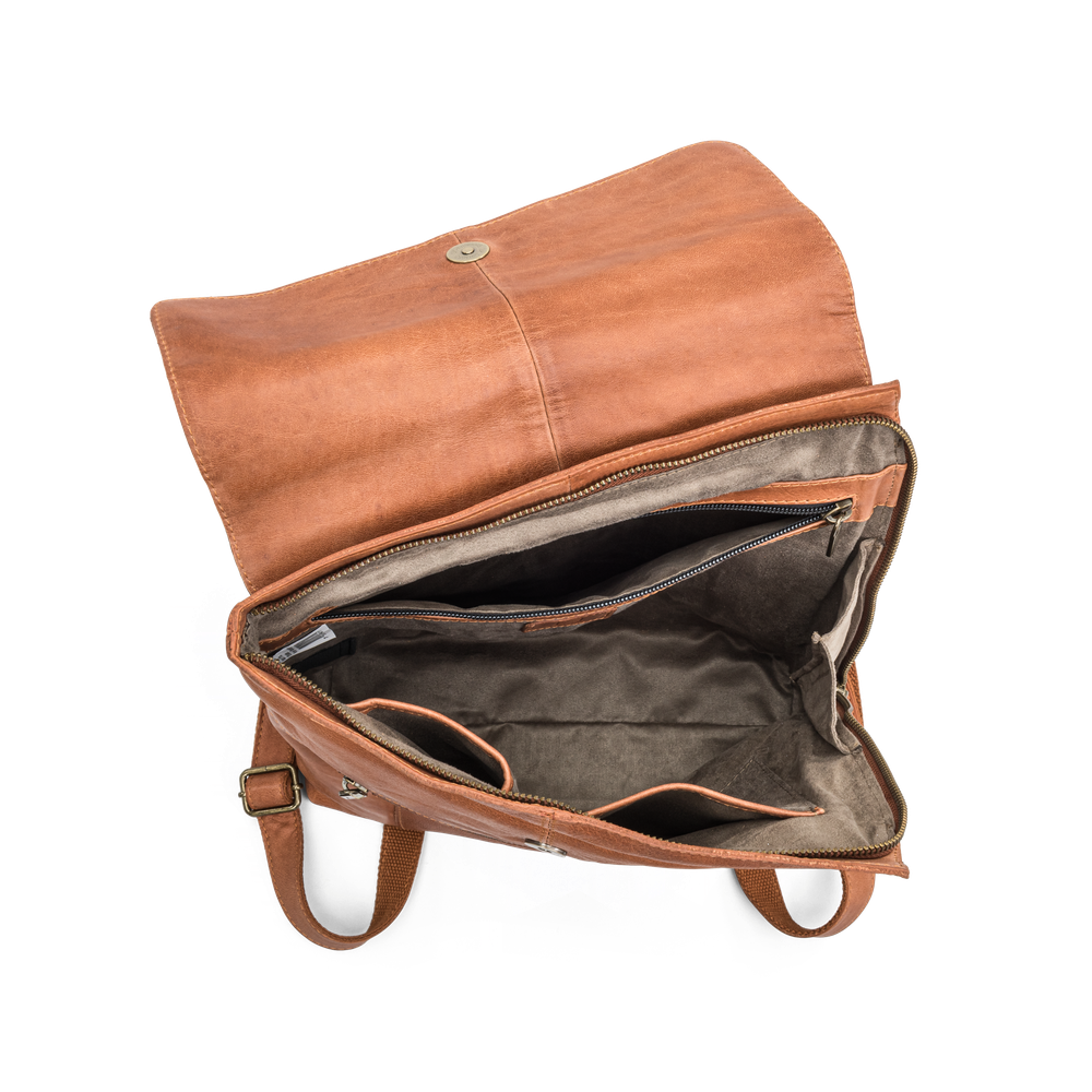 Ryggsekk med klaff, 11"