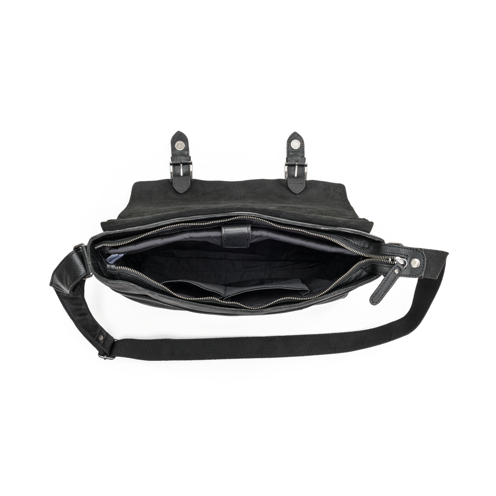 Veske Flapbag Large skinn