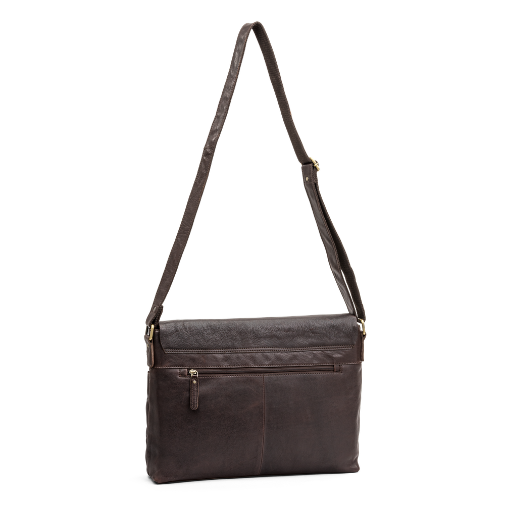 Veske Flapbag Large skinn