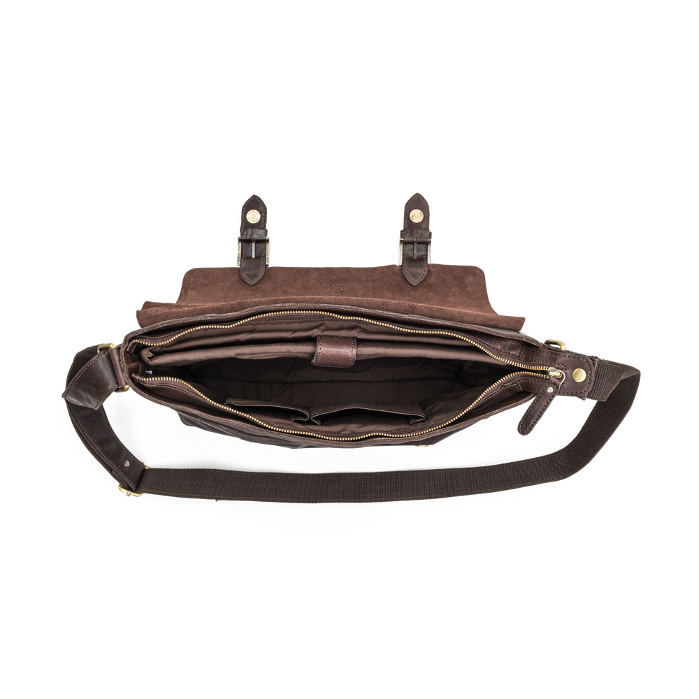 Veske Flapbag Large skinn