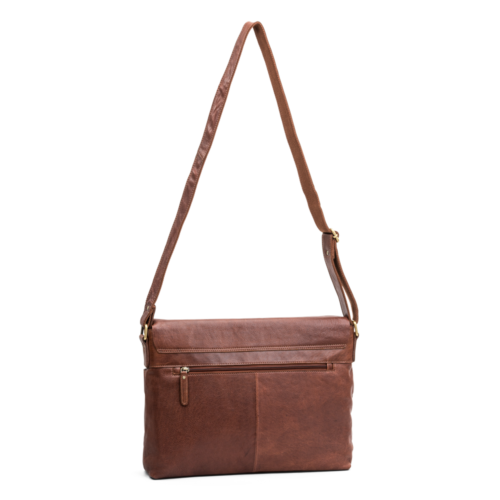 Veske Flapbag Large skinn