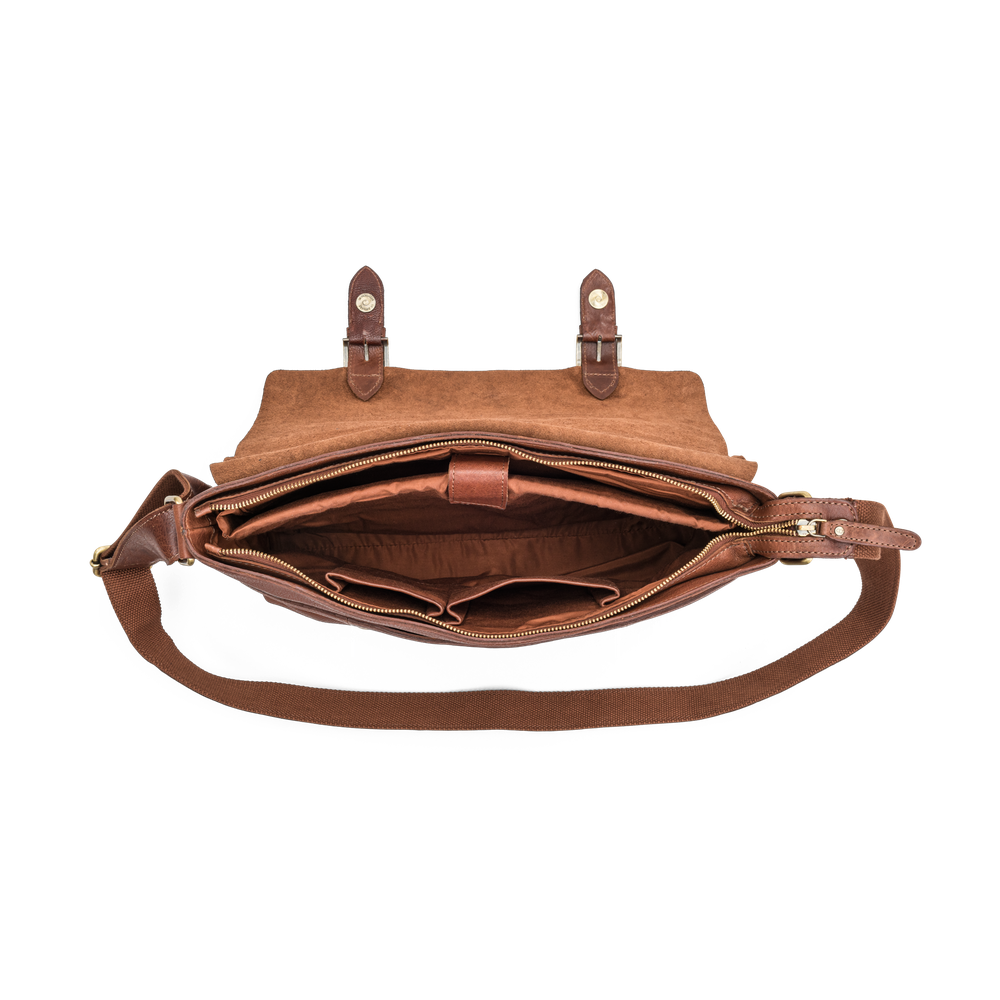 Veske Flapbag Large skinn