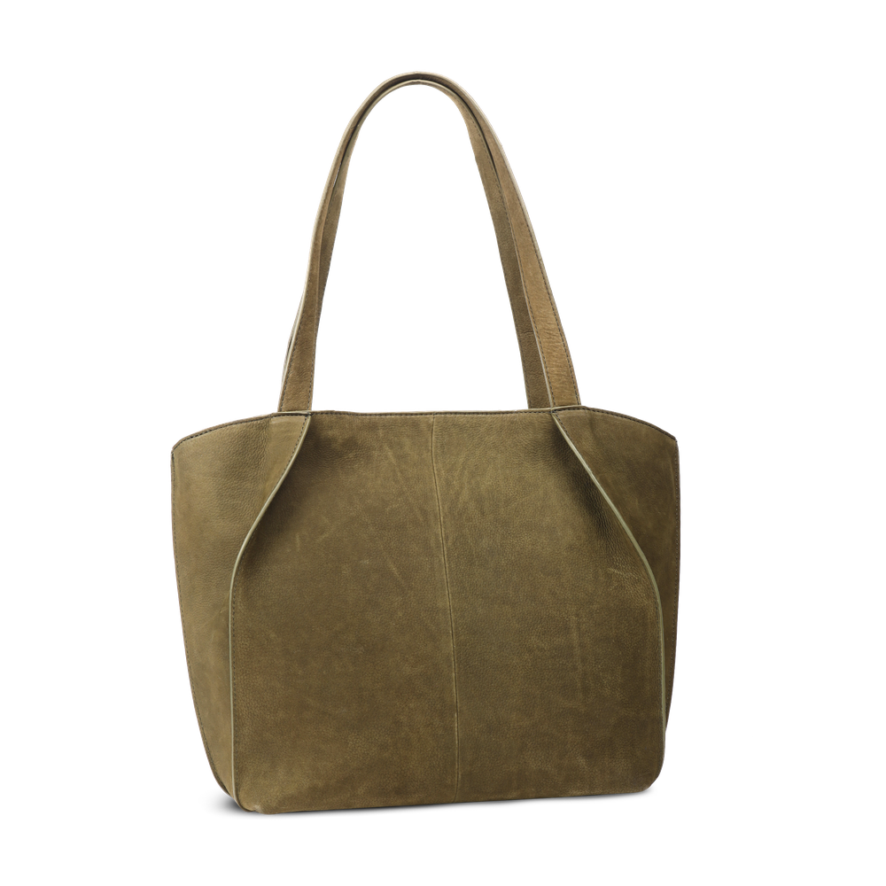 Chic Boho tote bag i skinn