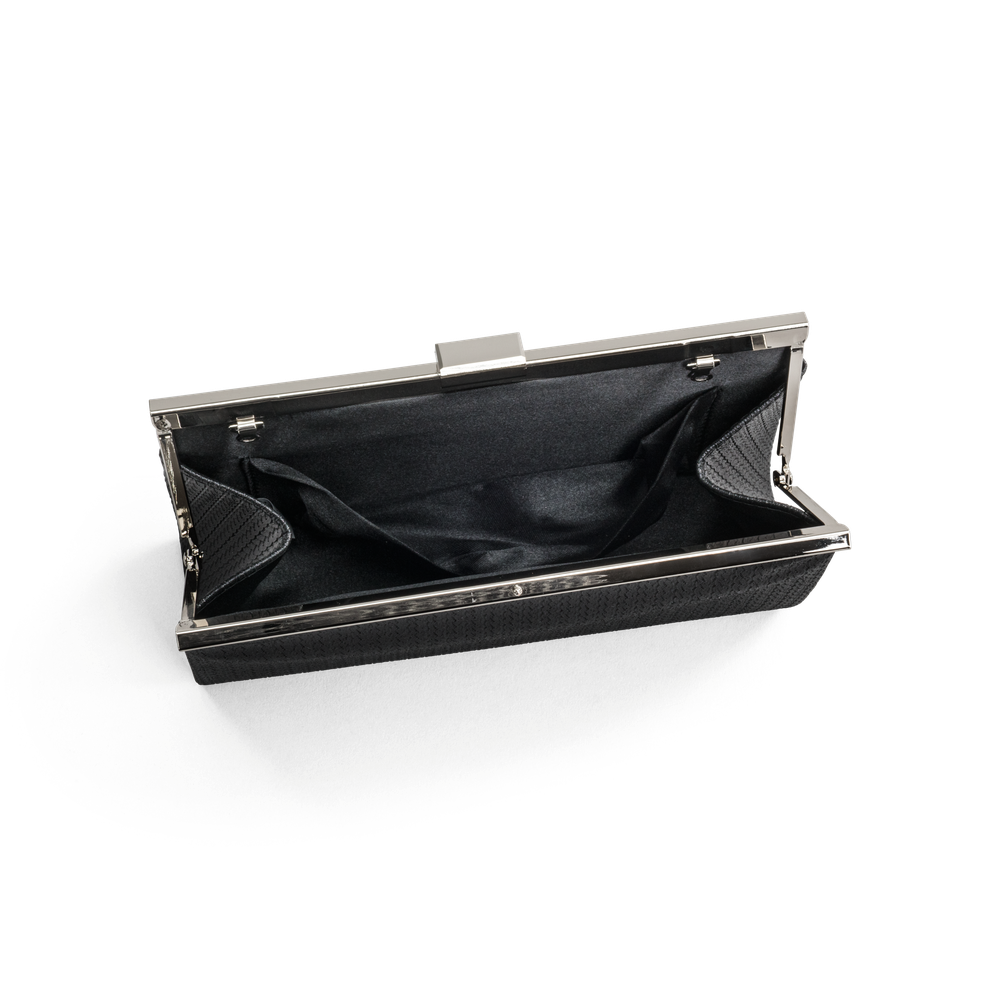Clutch med metallbøyle