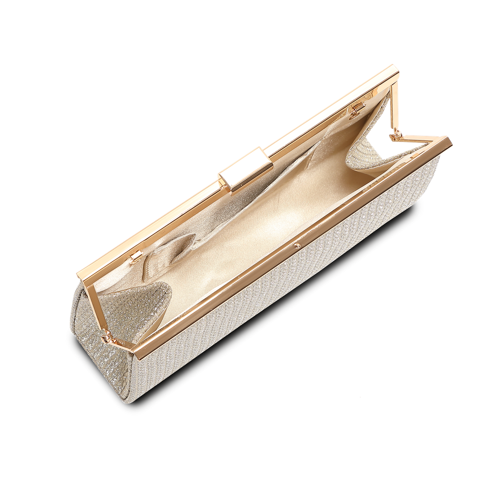 Clutch med metallbøyle