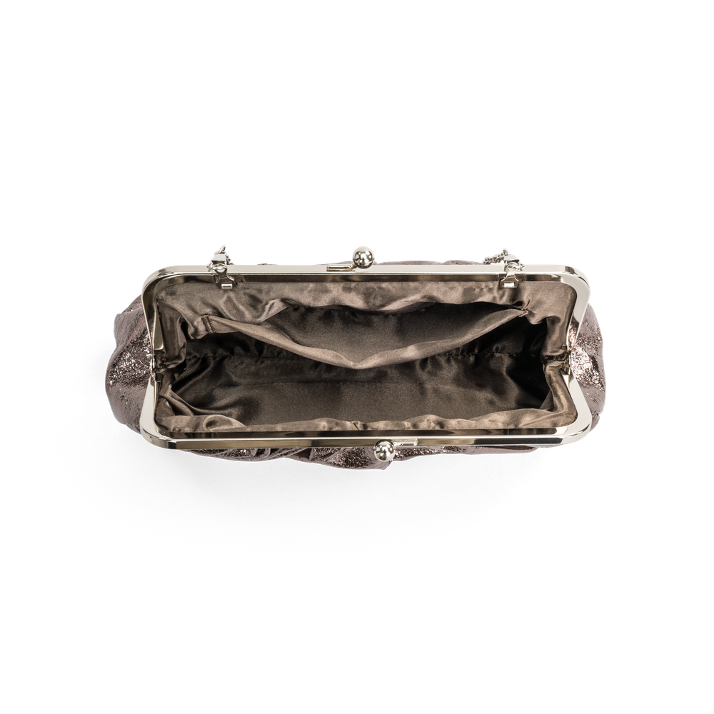 Clutch med metallbøyle