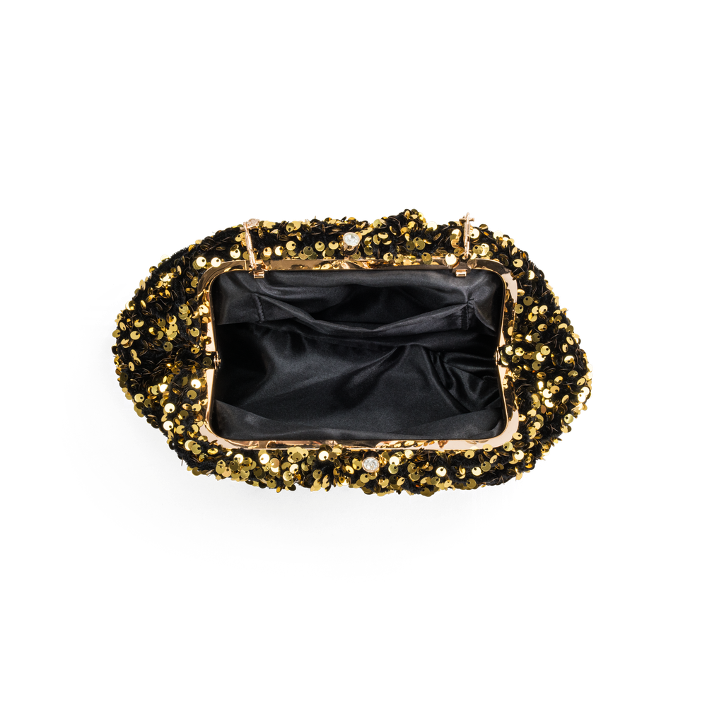 Clutch med paljetter