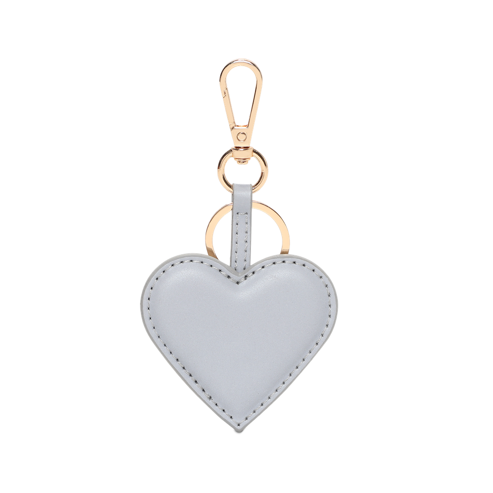 Bag charm/nøkkelring hjertemotiv - REF