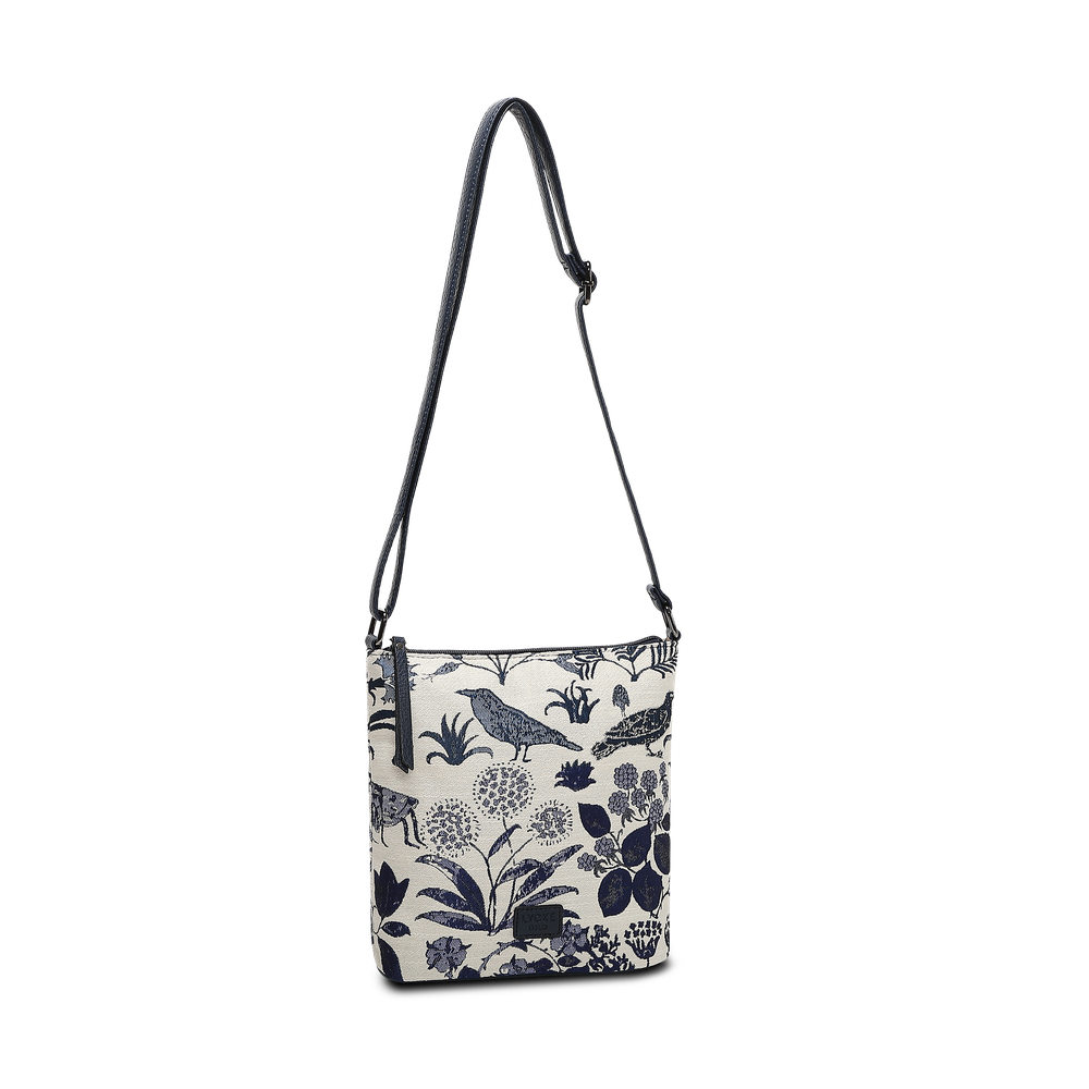 Flora crossbody veske - Blå