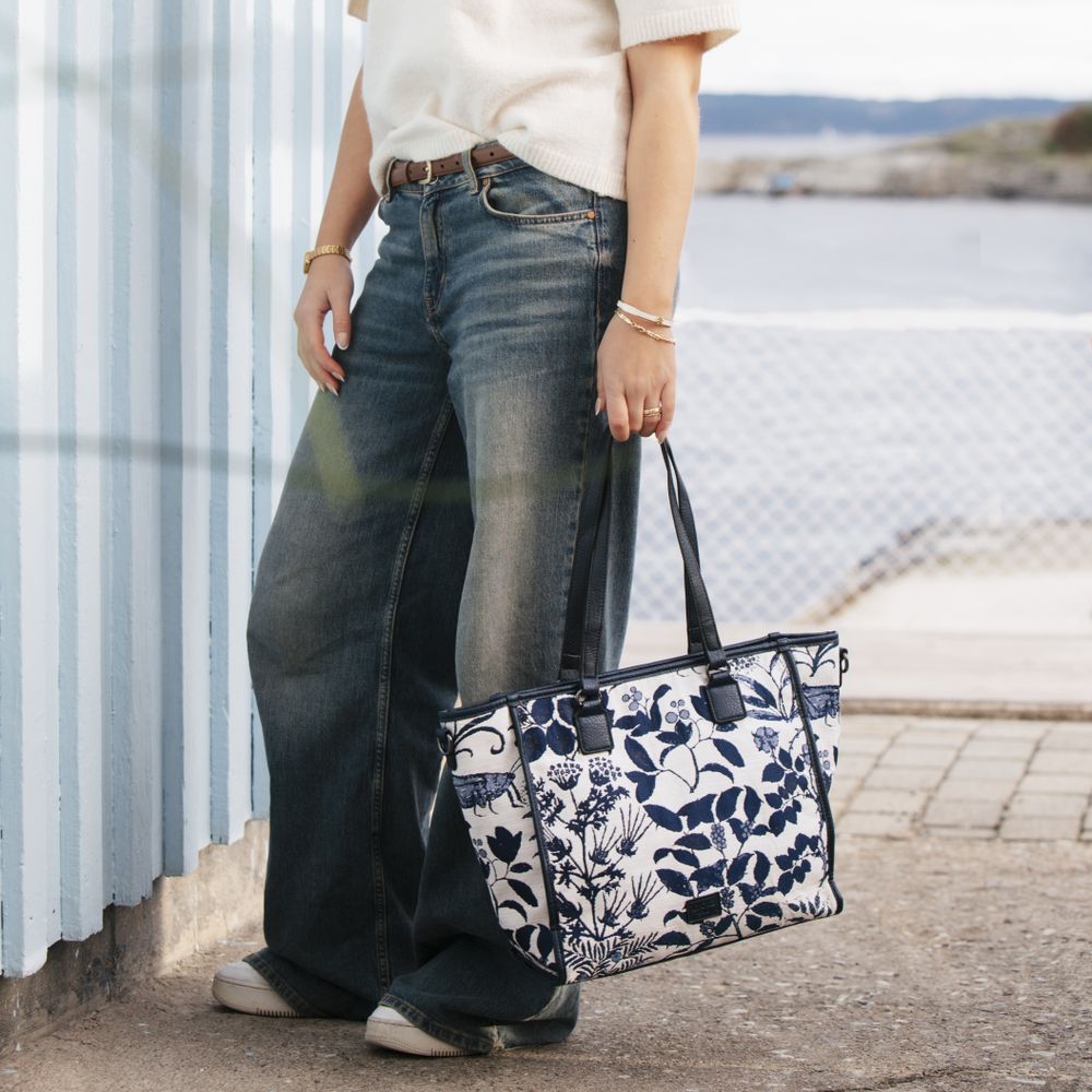 Håndveske i tote bag-modell