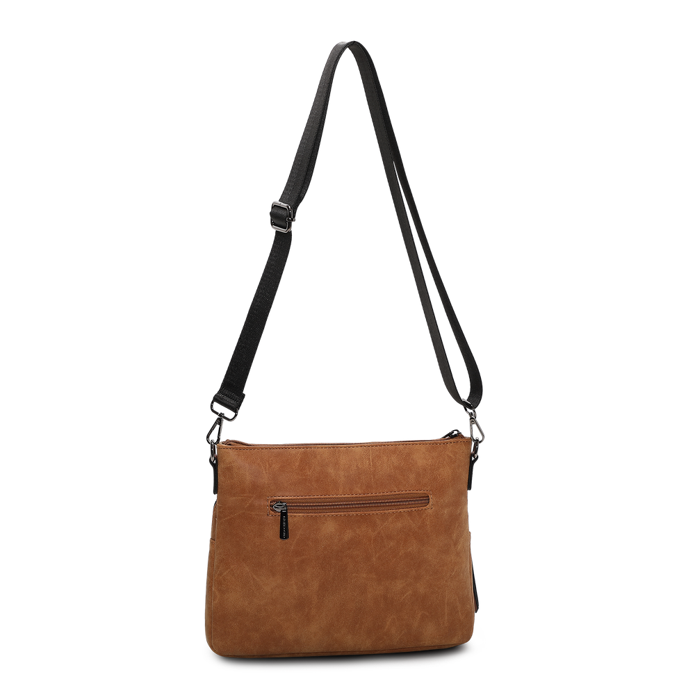 Skulderveske i crossover-modell