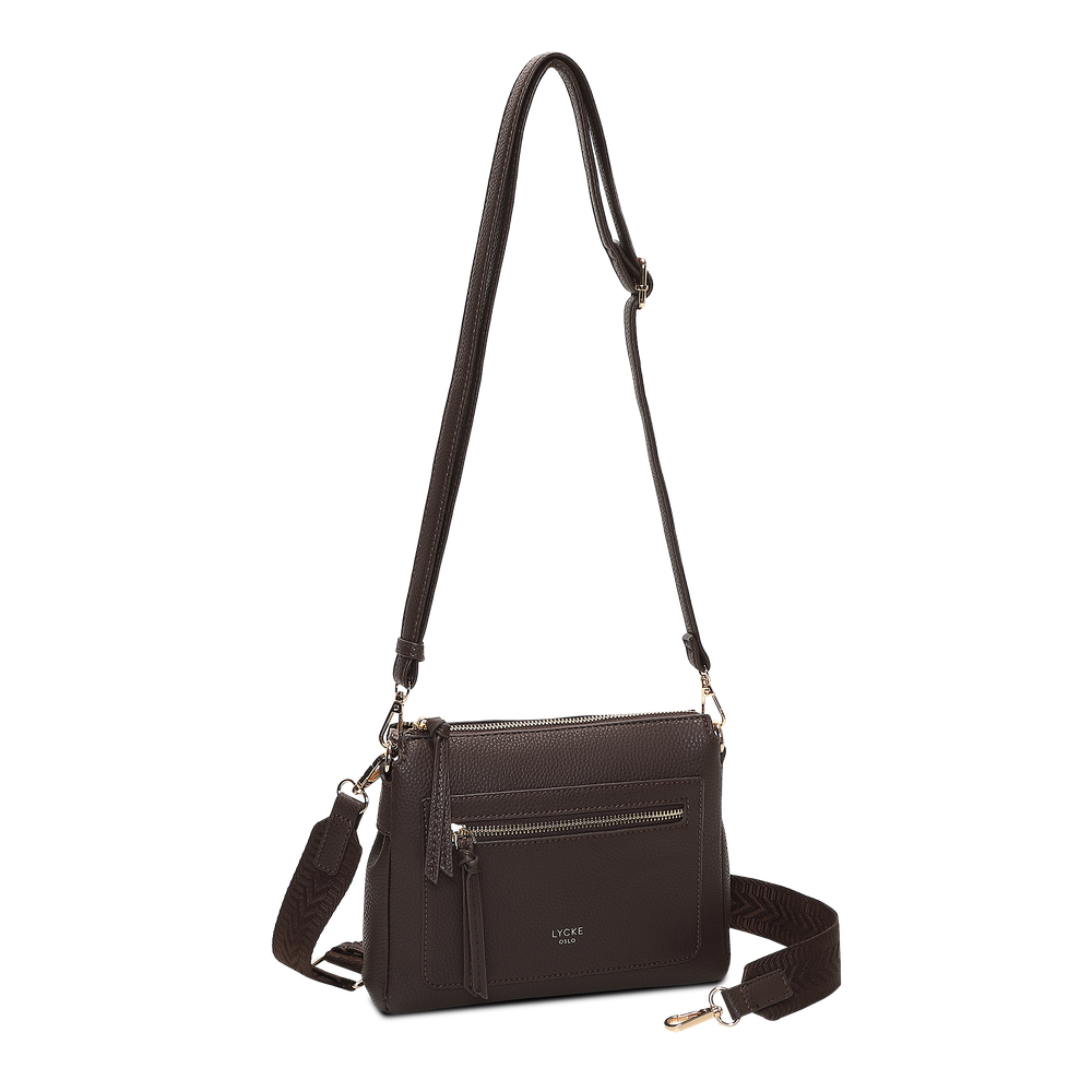 Crossbody-veske Sandnes - Brun