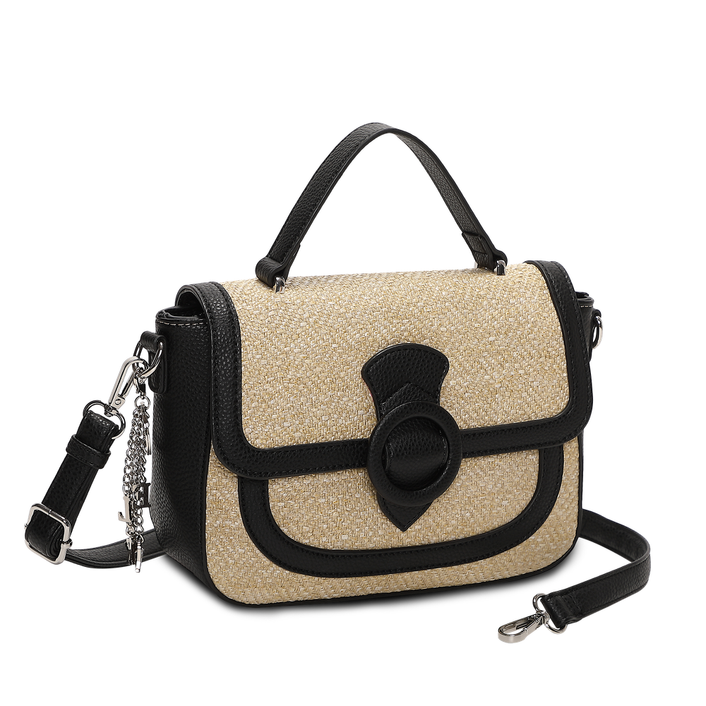 Håndveske med klaff