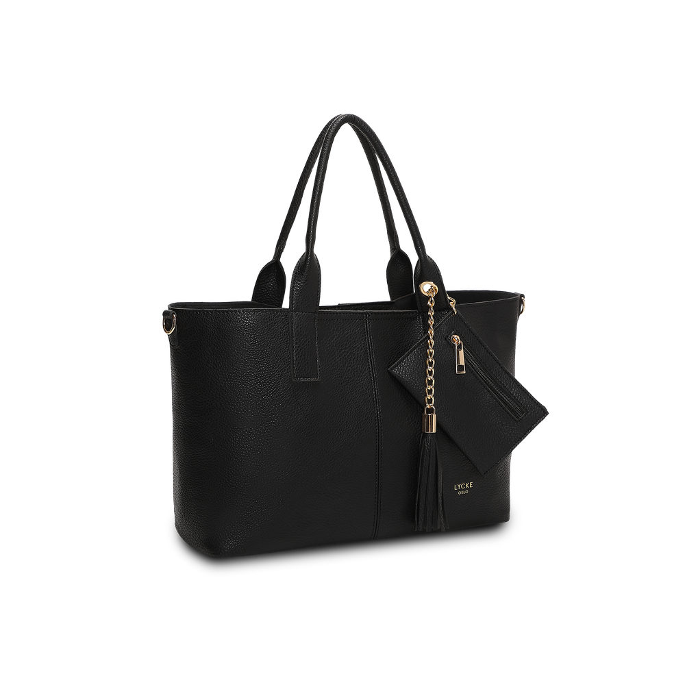 Tote bag-veske Mary - Svart