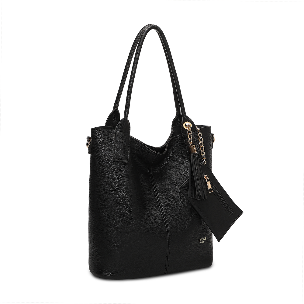Tote bag-veske Mary - Svart