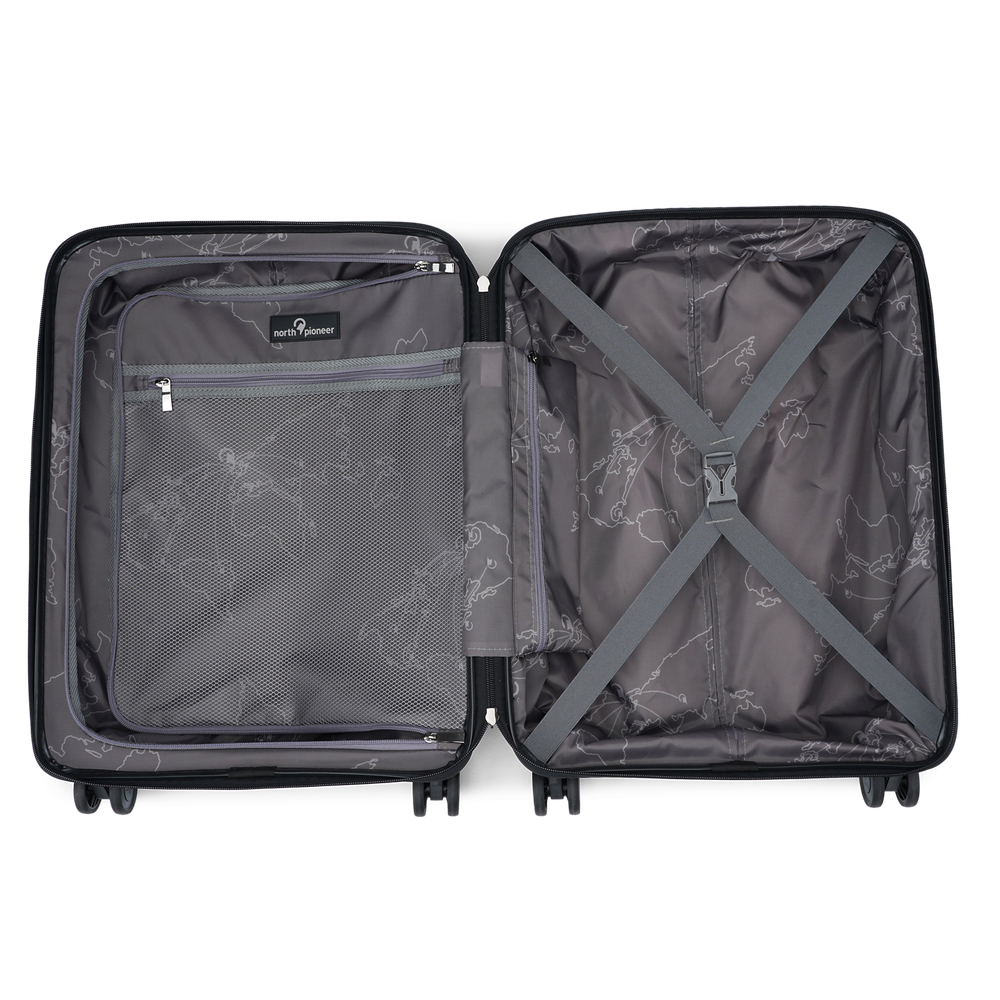 Oslo Kabinkoffert 4 hjul, 55 cm, 37 L