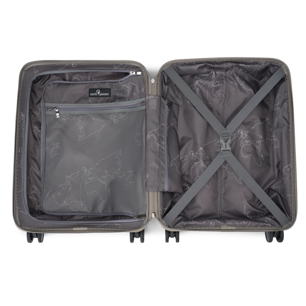 Oslo Kabinkoffert 4 hjul, 55 cm, 37 L